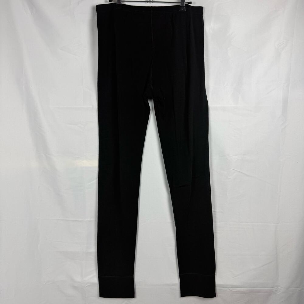 Minus 33 Women's Black Superfine Merino Wool Mid Weight Layering Bottoms NWT XXL - Picture 2 of 12